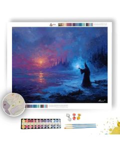 FROZEN WHISPER - Paint by Numbers Full Kit