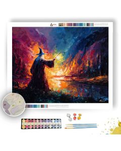 BURNING REALM - Paint by Numbers Full Kit