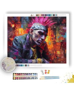 CRIMSON LEGEND - Paint by Numbers Full Kit