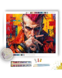 IRON WHISPER - Paint by Numbers Full Kit