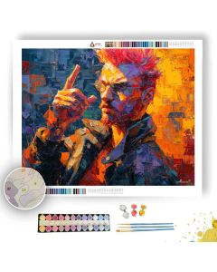 IRON PULSE - Paint by Numbers Full Kit