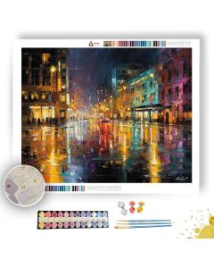GOLDEN STORM - Paint by Numbers Full Kit