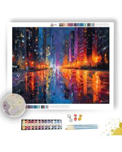 BURNING HORIZON - Paint by Numbers Full Kit