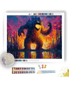 MIDNIGHT RITUAL - Paint by Numbers Full Kit