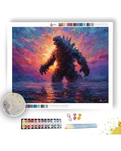 DARK HORIZON - Paint by Numbers Full Kit