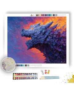 SILVER PULSE - Paint by Numbers Full Kit