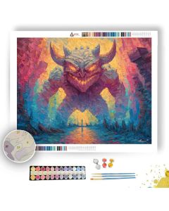 RISING VISION - Paint by Numbers Full Kit