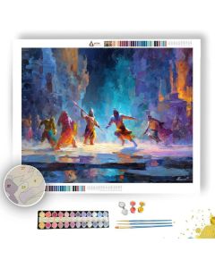 FROZEN RITUAL - Paint by Numbers Full Kit