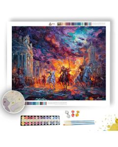 CRIMSON REALM - Paint by Numbers Full Kit