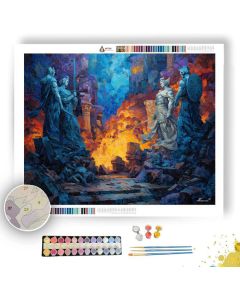 DARK REALM - Paint by Numbers Full Kit