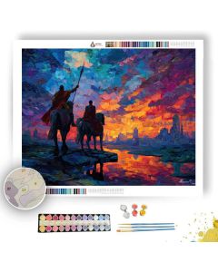 MIDNIGHT REVERIE - Paint by Numbers Full Kit