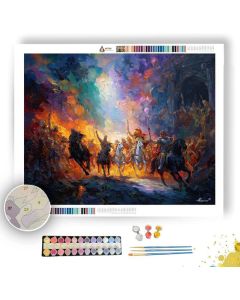 SILVER ARC - Paint by Numbers Full Kit