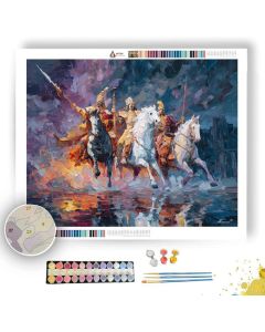 SILVER STORM - Paint by Numbers Full Kit