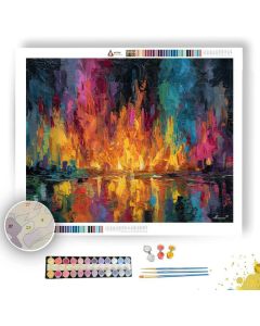 BURNING VISION - Paint by Numbers Full Kit