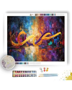 BROKEN SYMBOL - Paint by Numbers Full Kit