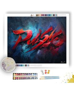 DARK PULSE - Paint by Numbers Full Kit