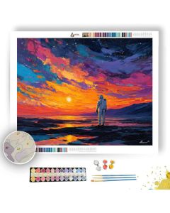 MIDNIGHT HORIZON - Paint by Numbers Full Kit