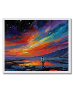 BURNING PULSE - FRAMED