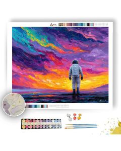 NEON STORM - Paint by Numbers Full Kit