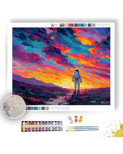 BRIGHT PULSE - Paint by Numbers Full Kit