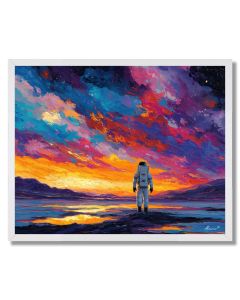 NEON FRAME - FRAMED