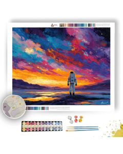 NEON FRAME - Paint by Numbers Full Kit