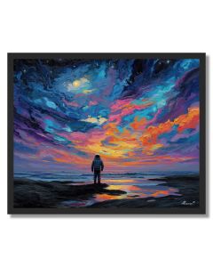 MIDNIGHT STORM - FRAMED