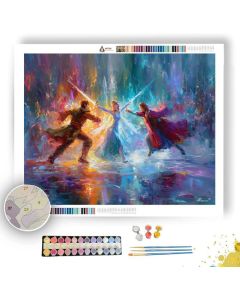 FROZEN MASQUERADE - Paint by Numbers Full Kit
