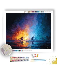 DARK LEGEND - Paint by Numbers Full Kit