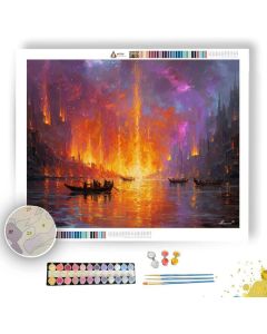 GOLDEN CITY - Paint by Numbers Full Kit