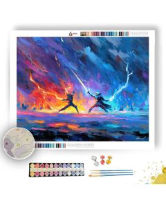 NEON WHISPER - Paint by Numbers Full Kit