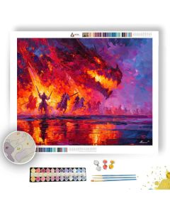 CRIMSON SPIRIT - Paint by Numbers Full Kit