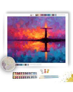 DISTANT SANCTUARY - Paint by Numbers Full Kit