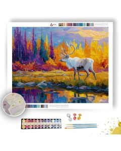 GILDED CONTOUR - Paint by Numbers Full Kit