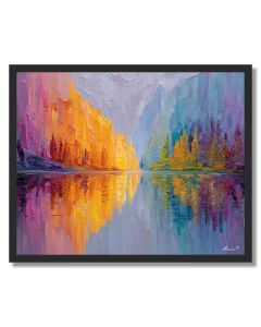 ECHOING SIGNAL - FRAMED