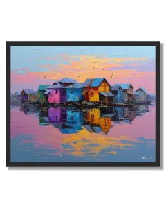 SHATTERED HORIZON - FRAMED
