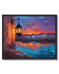 SOLAR LANTERN - FRAMED
