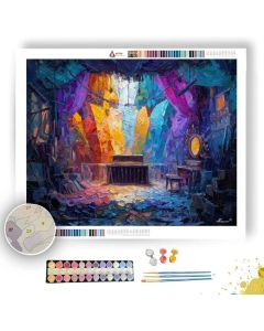 HIDDEN VAULT - Paint by Numbers Full Kit