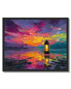ECHOING LANTERN - FRAMED