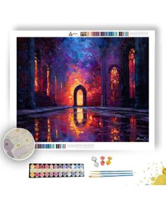 MIDNIGHT EMBER - Paint by Numbers Full Kit