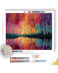 COPPER CONTOUR - Paint by Numbers Full Kit