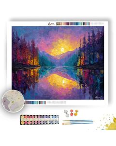 LUNAR INTERVAL - Paint by Numbers Full Kit