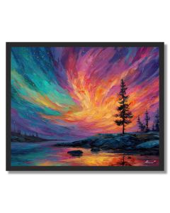 SOLITARY SYMPHONY - FRAMED