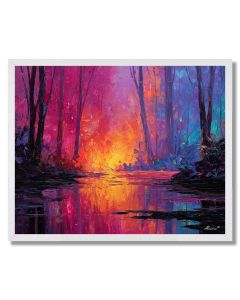 BLAZING MIRAGE - FRAMED