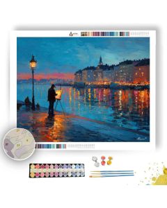 STOCKHOLM STREET PAINTER IN - Paint by Numbers Full Kit