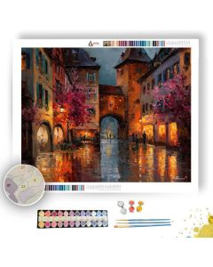 COLMAR MARKET ARCHWAY GLOW - Paint by Numbers Full Kit