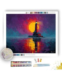 FORGOTTEN ECLIPSE - Paint by Numbers Full Kit