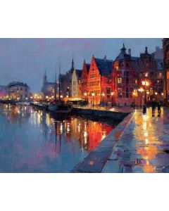 GHENT HARBOR PIER LIGHTS