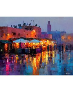 MARRAKECH LANTERN CAFE TERRACE