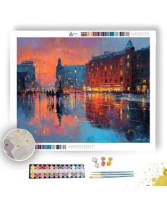 OSLO STREET PAINTER IN - Paint by Numbers Full Kit